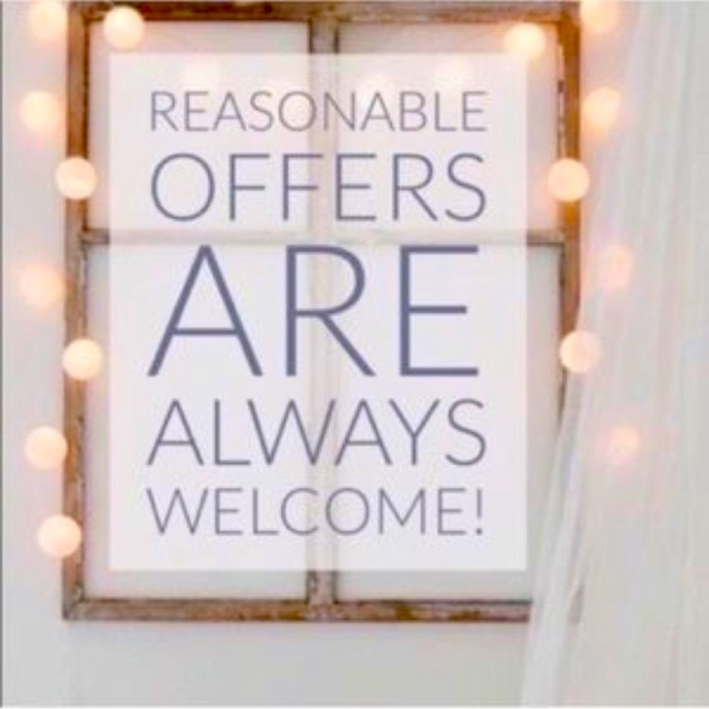 Feel free to send an offer!